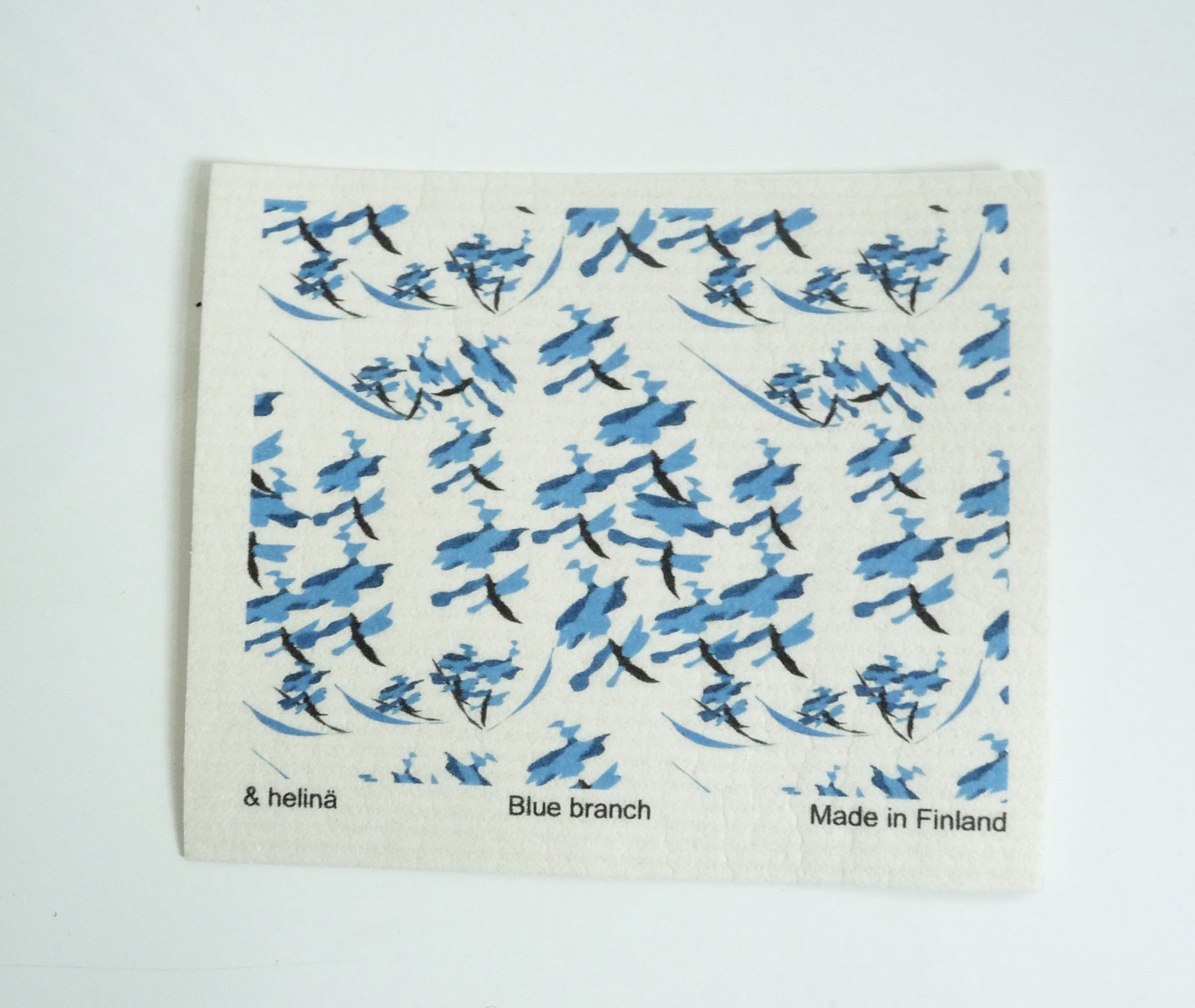 tea towel and dish cloth set;
Blue Branch