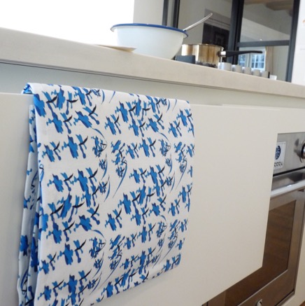 &helinä Tea Towel + Dish Cloth Blue Branch #5.jpg