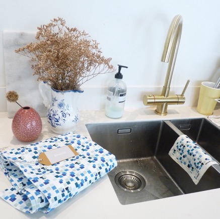 &helinä Tea Towel + Dish Cloth Mosaic Pacific #6.jpg